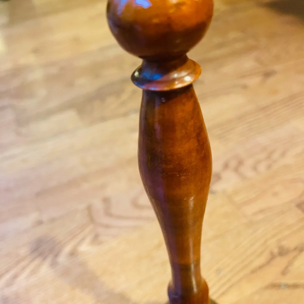 MSR 11” large brass bell with a wood handle Vintage